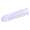 Superme Gaine de pénis Swirls 16 x 4cm Transparente